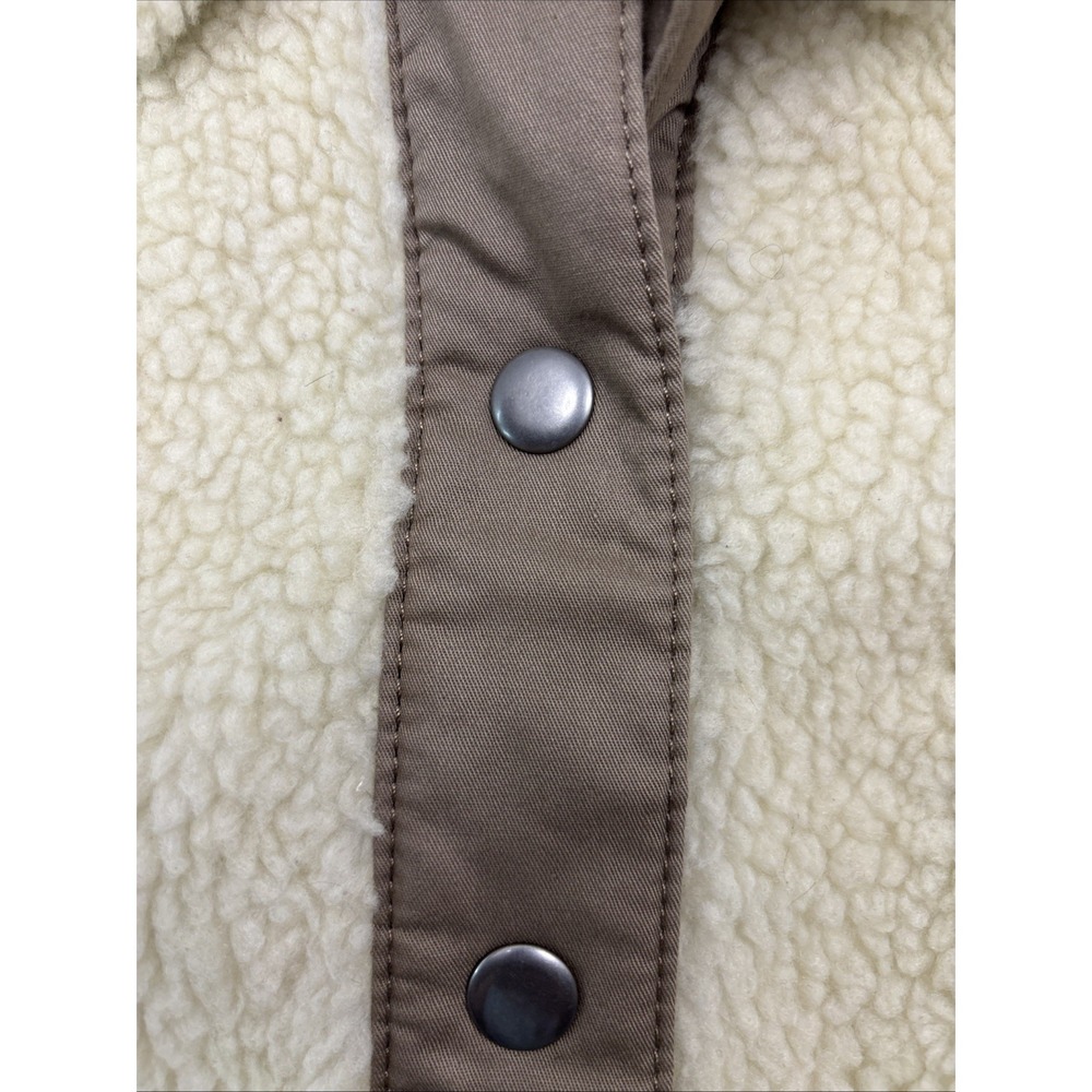 Madewell Cream Sherpa Jacket - Picture 7 of 16